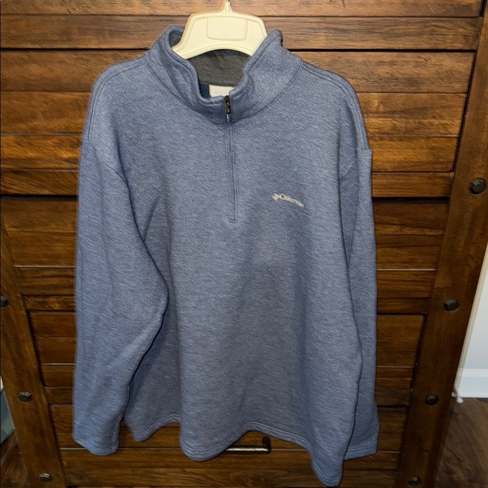 Columbia Men's Blue Sweater